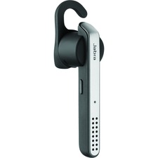 Jabra STEALTH UC MS Earset - Mono - Wireless - Bluetooth - 98.4 ft - 32 Ohm - Earbud, Over-the-ear - Monaural - In-ear - Noise Blackout Microphone - Black