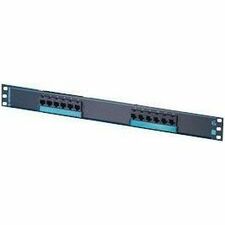 Ortronics Clarity 6 12-port Category 6 patch panel - six-port modules - 19 in x 1.75 in