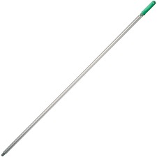 Unger Pro Aluminum ACME 58" Squeegee Handle - 58" Length - 0.98" Diameter - Aluminum - Aluminum, Zinc - 1 Each