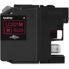 Brother Innobella LC201M Original Ink Cartridge - Inkjet - Standard Yield - 260 Pages - Magenta - 1 Each