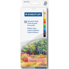 Staedtler Soft Chalk Pastels - Assorted - 1 / Pack - Non-toxic, Water Soluble, Lightfast, Break Resistant