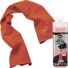 Chill-Its Evaporative Cooling Towel - 1 Each - Orange