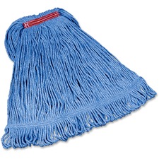 Rubbermaid Commercial Super Stitch Large Blend Mop - Cotton, Synthetic Yarn - 1Each