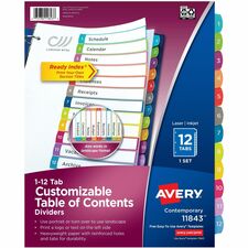 Avery AVE11843 Index Divider