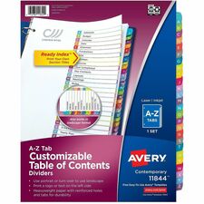 Avery AVE11844 Index Divider