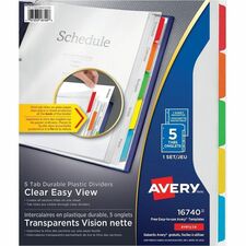 Avery AVE16740 Tab Divider
