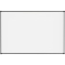 Lorell Magnetic Dry-erase Board - 72" (6 ft) Width x 48" (4 ft) Height - Aluminum Steel Frame - Rectangle - Magnetic - Marker Tray - 1 Each