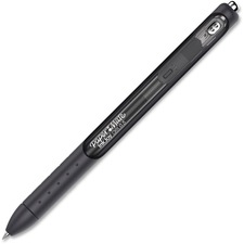 Paper Mate InkJoy Gel Pen - 0.5 mm Pen Point Size - Retractable - Black Gel-based Ink - Black Barrel - 1 Dozen
