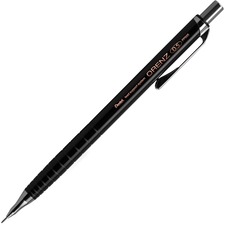 Pentel Orenzo Mechanical Pencils - #2 Lead - 0.5 mm Lead Diameter - Black Barrel - 1 Each