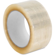 Sparco 3.0mil Hot-melt Sealing Tape - 55 yd Length x 3" Width - 3 mil Thickness - For Packing, Sealing - 24 / Carton - Clear