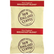 New England Coffee® Portion Pack Breakfast Blend Coffee - Light - 2.5 oz Per Pack - 24 - 24 / Carton