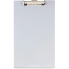 Westcott Legal Size Aluminum Clipboard - 8 1/2" x 14" - Aluminum - 1 Each