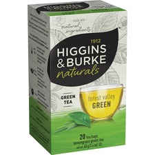 Higgins & Burke Naturals English Green Tea Bags Green Tea - 20 / Box
