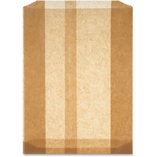 Clear Path Waxed Bags (500) - Brown - 500/Carton - Sanitary Napkin