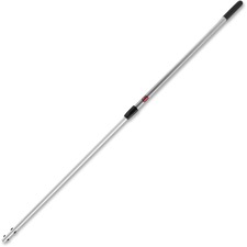 Rubbermaid Commercial Hygen 42"-72" Telescoping Handle - 72" (1828.80 mm) Length - Silver - Aluminum - 1 Each