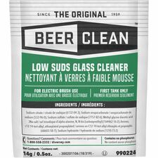 Diversey Care Beer Clean Low Suds Glass Cleaner, .5oz.,