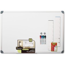 Quartet Magnetic Dry-Erase Board - Aluminum Aluminum Frame - Magnetic - 1 Each