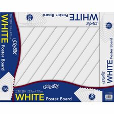 UCreate Poster Board Package - Multipurpose - 28"Height x 22"Width - 10 / Pack - White