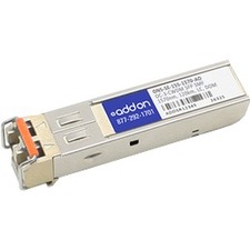 AddOn Cisco ONS ONS-SE-155-1570 Compatible TAA Compliant OC-3-CWDM SFP Transceiver (SMF, 1570nm, 120km, LC, DOM)