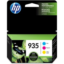 HP 935 (N9H65FN) Original Inkjet Ink Cartridge - Magenta, Yellow, Cyan - 3 / Pack - 400 Pages
