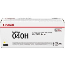 Canon CRG-040HYEL Original High Yield Laser Toner Cartridge - Yellow Pack - 10000 Pages