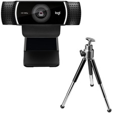 Logitech C922 Webcam - 2 Megapixel - 60 fps - USB 2.0 - 1920 x 1080 Video - Auto-focus - 78Â° Angle - 1.2x Digital Zoom - Microphone - Computer, Notebook, Monitor