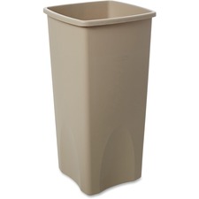 Rubbermaid Commercial 3569-88 Untouchable Square Container - 87.06 L Capacity - Square - 370.8" Height x 16.5" Width - Beige - 4