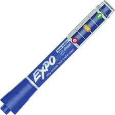 Expo Dry Erase Marker - Chisel Marker Point Style - Blue - 1 Each