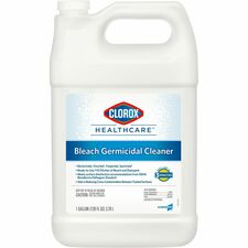 Clorox Healthcare Bleach Germicidal Cleaner Refill - Concentrate - 128 fl oz (4 quart) - 4 / Carton - Refillable, Disinfectant, Fast Acting, Cleanse, Anti-corrosive, Versatile, Antibacterial - White