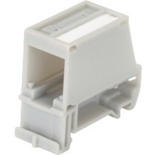 Panduit CADIN1BL Mounting Adapter for DIN Rail, Network Module - Black