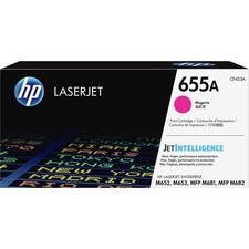 HP 655A (CF453A) Original Laser Toner Cartridge - Magenta - 1 Each - 10500 Pages