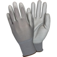 SZNGNPULGGY - Safety Zone Gray Coated Knit Gloves