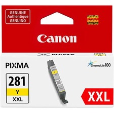 Canon CLI-281 XXL Original Inkjet Ink Cartridge - Yellow Pack - Inkjet