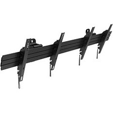 Middle Atlantic VDM-2X1-WM Wall Mount for Monitor - Black Powder Coat