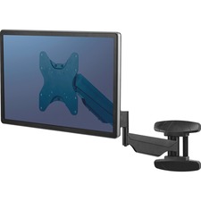 Fellowes Single Arm Wall Mount - 1 Display(s) Supported - 42" Screen Support - 66 lb (29937.10 g) Load Capacity - 1 Each