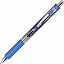 Pentel Deluxe RTX Retractable Pens - 1 mm Pen Point - Refillable - Retractable - Blue Ink - Gel-based - 1 Each