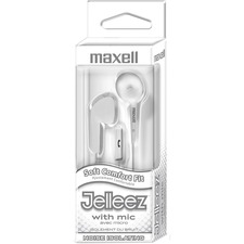 Maxell Jelleez Earset - Earbud - White