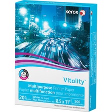 Xerox High-Speed Copy Paper - 92 Brightness - Letter - 8 1/2" x 11" - 20 lb Basis Weight - Smooth - 10 / Box
