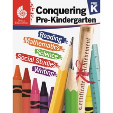 Shell Conquering Pre-Kindergarten Education Printed Book for Science/Mathematics/Social Studies - Book - 168 Pages