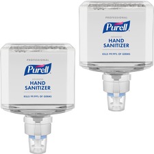 PURELL® Advanced Hand Sanitizer Foam Refill - 40.6 fl oz (1200 mL) - Kill Germs - Hand - Clear - Dye-free, Bio-based - 2 / Carton