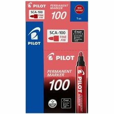 Pilot PILSCA100RD Permanent Marker