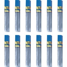 Pentel Super Hi-Polymer Leads - 0.7 mmMedium Point - 2H - Black - 144 / Box