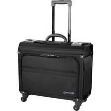 Nextech Carrying Case (Trolley) for 15.6" Notebook - Black - Bump Resistant, Scratch Resistant - Handle - 9" (228.60 mm) Height x 18" (457.20 mm) Width x 17" (431.80 mm) Depth - 1 Pack