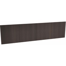 Heartwood Innovations Evening Zen Desking Series Hutch Door - 16" x 0.8" x 16.5" - Material: Wood Grain, Particleboard, Polyvinyl Chloride (PVC) Edge - Finish: Evening Zen, Thermofused Laminate (TFL)Evening Zen, Thermofused Laminate (TFL)