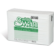 White Swan KRI08100 Table Napkin