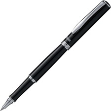 Pentel Sterling 0.7mm Gel Roller Pens - 0.7 mm Pen Point Size - Black Liquid Gel Ink Ink - Black Barrel - 1 Each