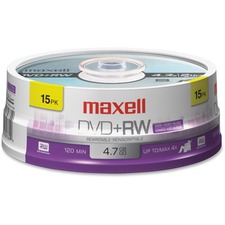 Maxell MAX634046 DVD Rewritable Media
