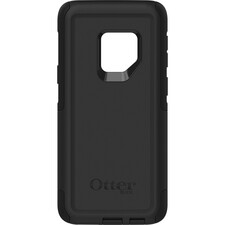 OtterBox Commuter Series Case for Galaxy S9 - For Smartphone - Black - Impact Absorbing, Dirt Resistant, Dust Resistant, Lint Resistant - Polycarbonate, Synthetic Rubber - 1