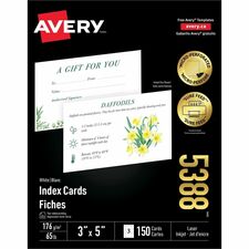 Avery AVE05388 Printable Index Card