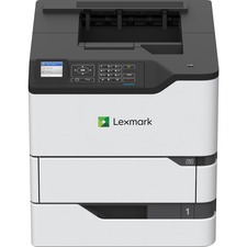 Lexmark MS820 MS821dn Desktop Laser Printer - Monochrome - 55 ppm Mono - 1200 x 1200 dpi Print - Automatic Duplex Print - 650 Sheets Input - Ethernet - 250000 Pages Duty Cycle